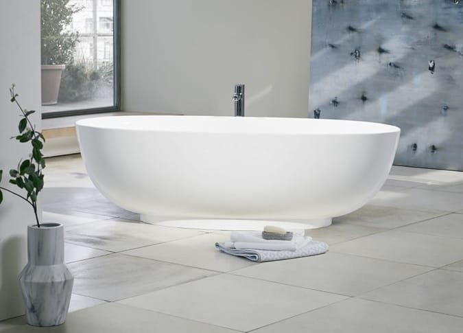 A Puro freestanding bath from Clearwater.