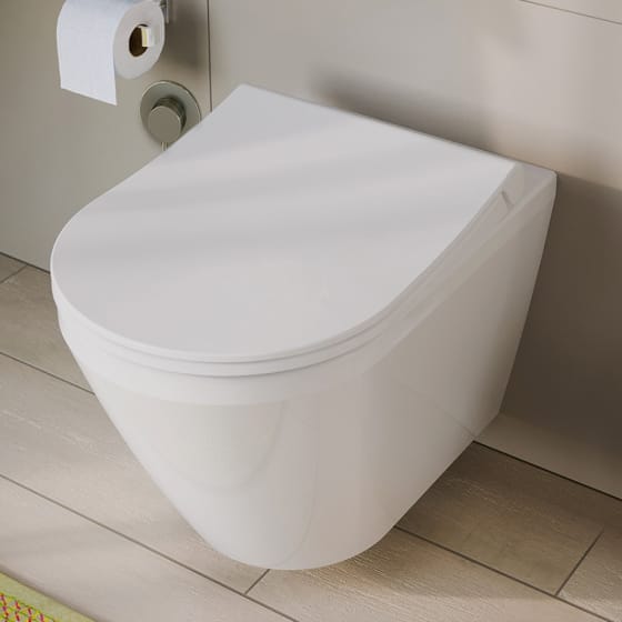 Image of VitrA Integra Aquacare Wall-Hung Toilet