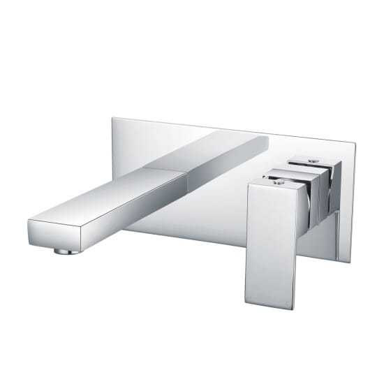Image of Essential Edgeware Wall Mounted Basin Mixer