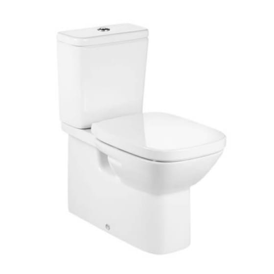Image of Roca Debba Square Close Coupled Back to Wall Toilet
