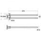 Image of Ideal Standard IOM Double Towel Bar