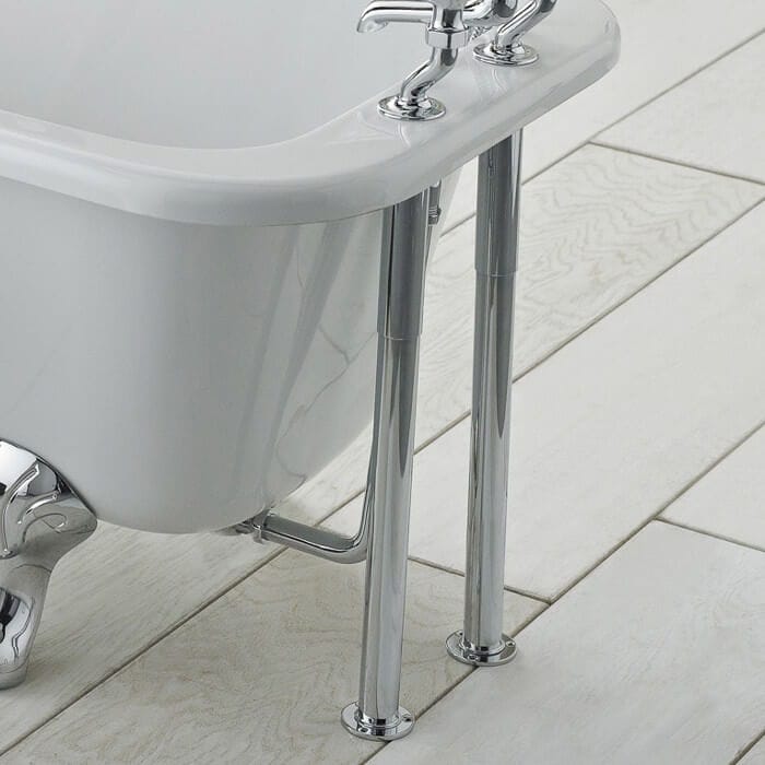 BC Designs Victrion Traditional Bath Legs with Adjustable Shrouds