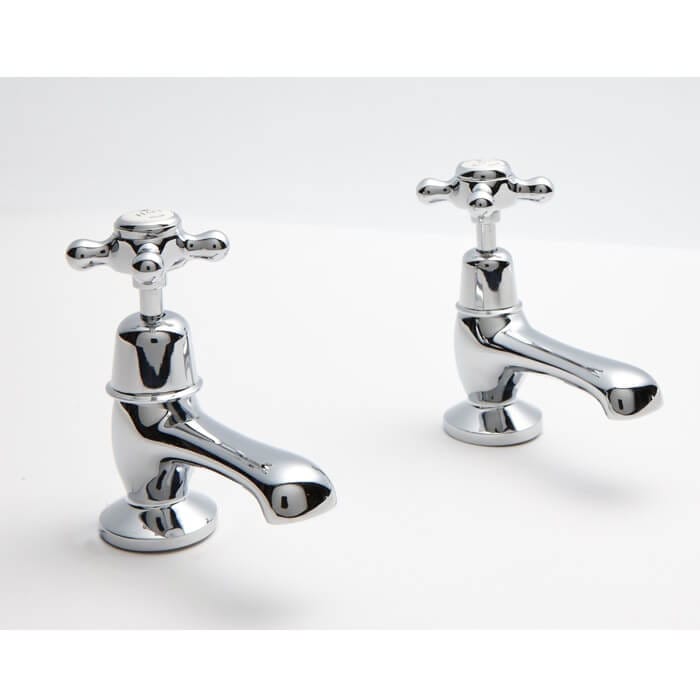 BC Designs Victrion Basin Pillar Taps Bathroom