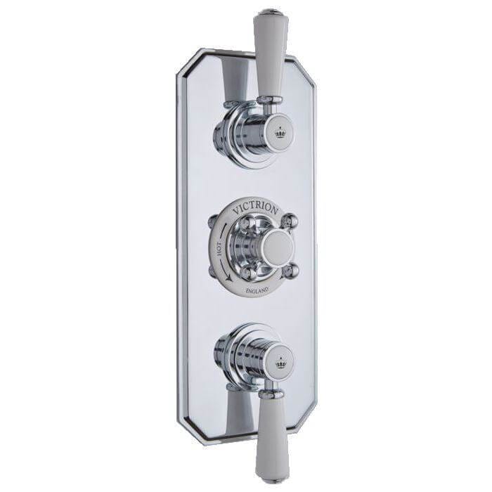 BC Designs Victrion 2Way Triple Concealed Shower Valve Bathroom
