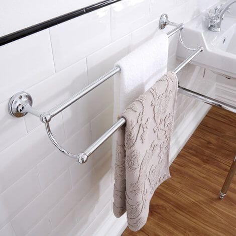 BC Designs Victrion Double Towel Rail : Bathroom Planet