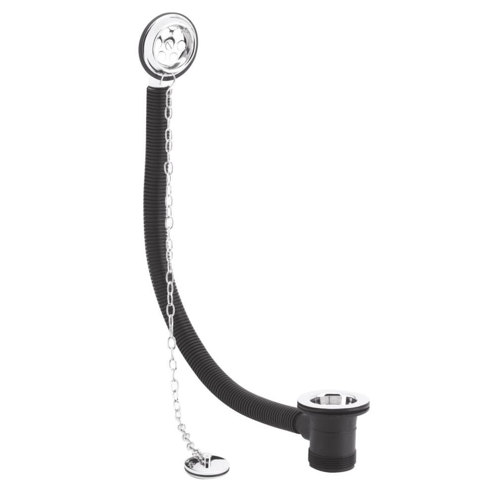 BAYW014 Bayswater Bath Waste & Overflow with Plug & Link Chain