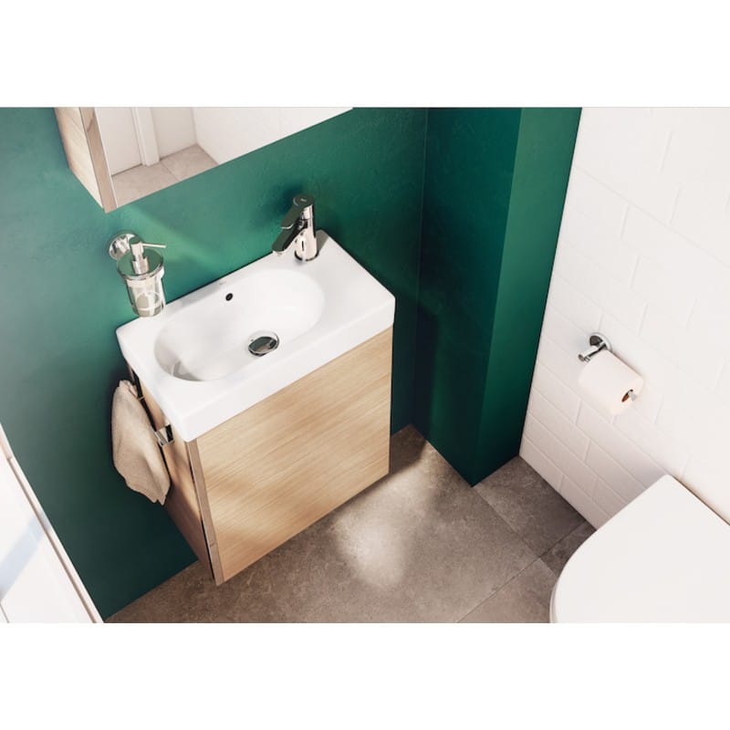 Roca Mini Compact Wall Hung Vanity Unit Set Bathroom