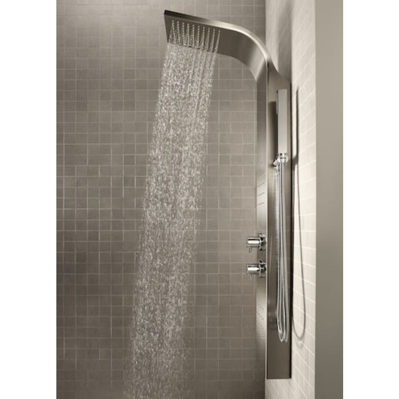 Roca Essential 2.0 Thermostatic Shower Column Bathroom