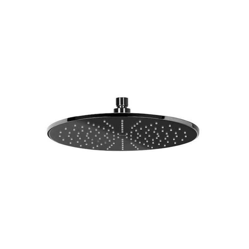 5B3950CN0 Roca RainSense Round Titanium Black Shower Head Bathroom