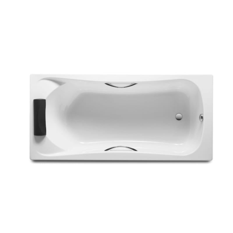 248015001 Roca BeCool Acrylic Single Ended Bath With Headrest Bathroom