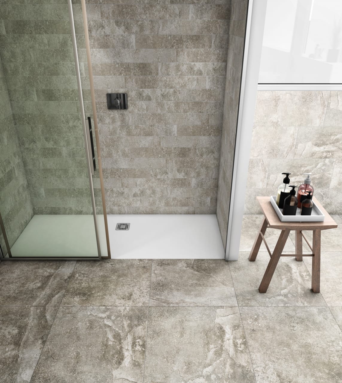 RAK Feeling Rectangular Shower Tray Bathroom