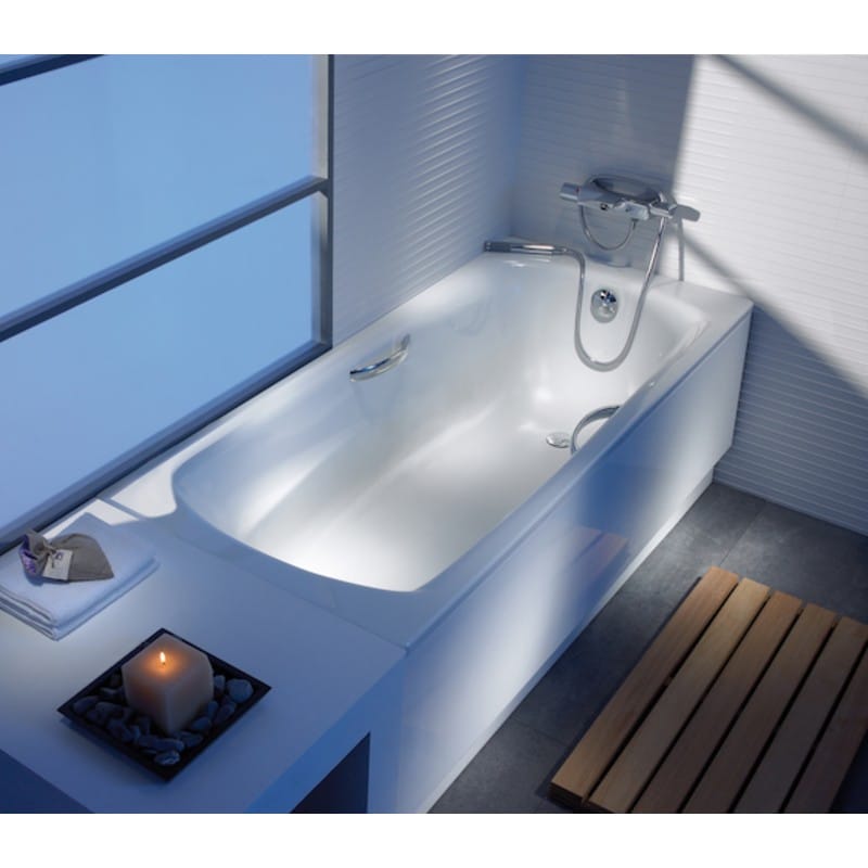 Roca Swing Plus Steel Rectangular Bath Bathroom
