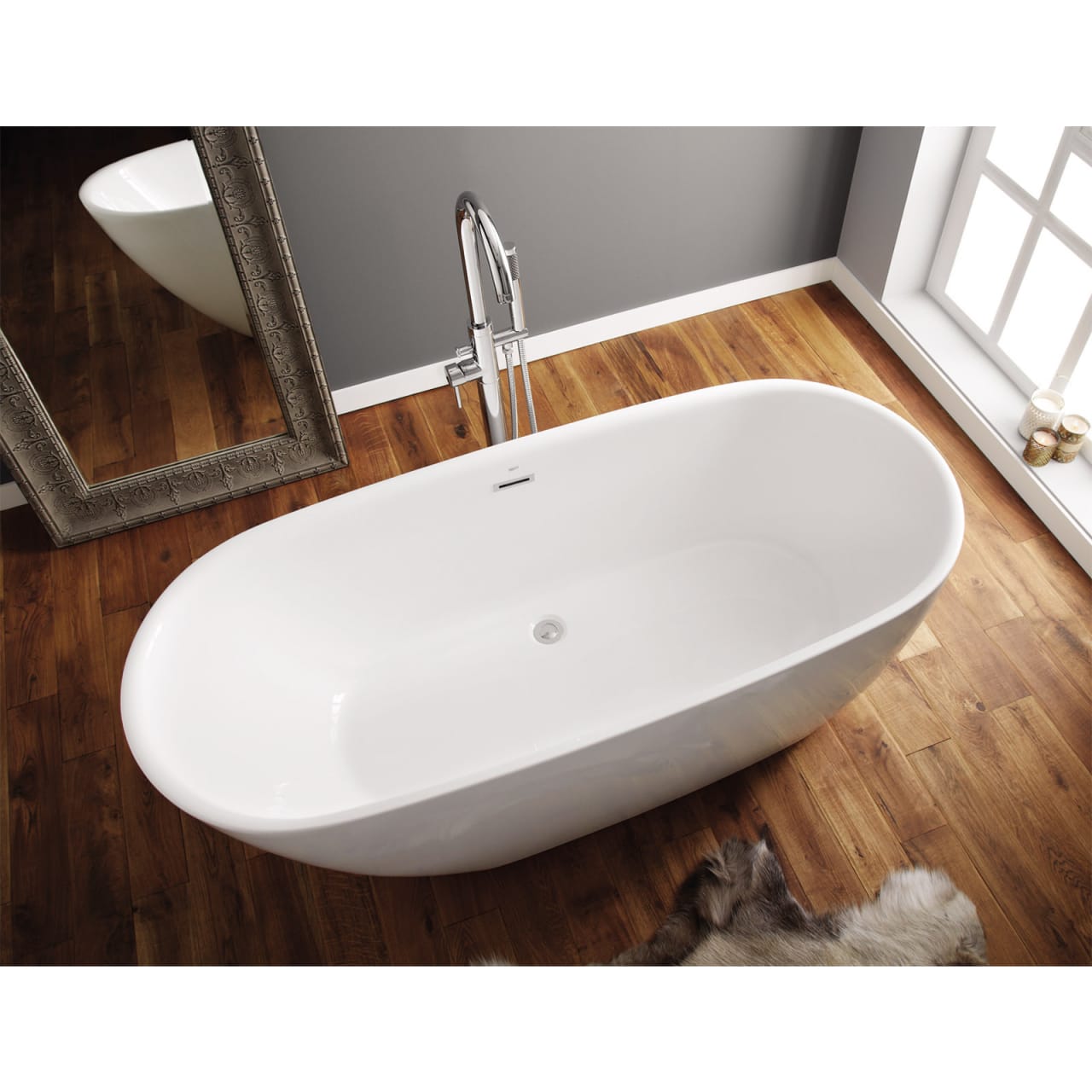 740011500D April Harrogate Contemporary Freestanding Bath Bathroom