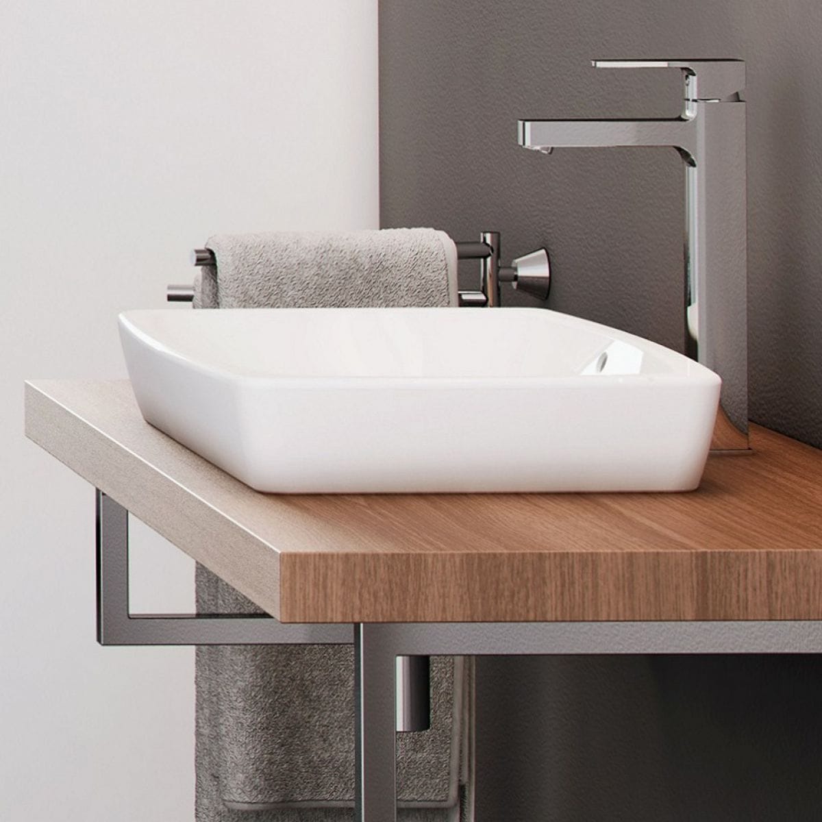 5667B0030012 Vitra MLine Countertop Basin Bathroom
