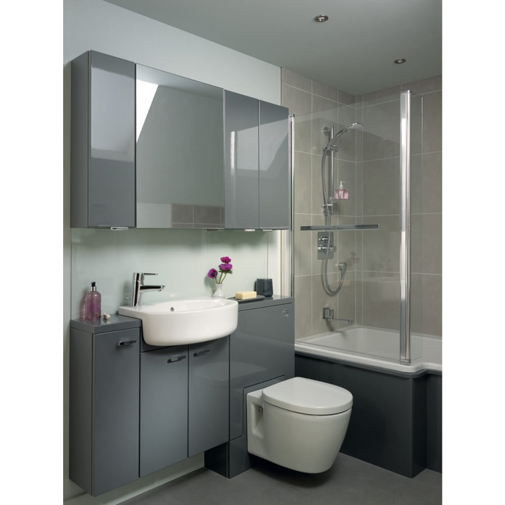 Wall hung toilet and sink unit sales