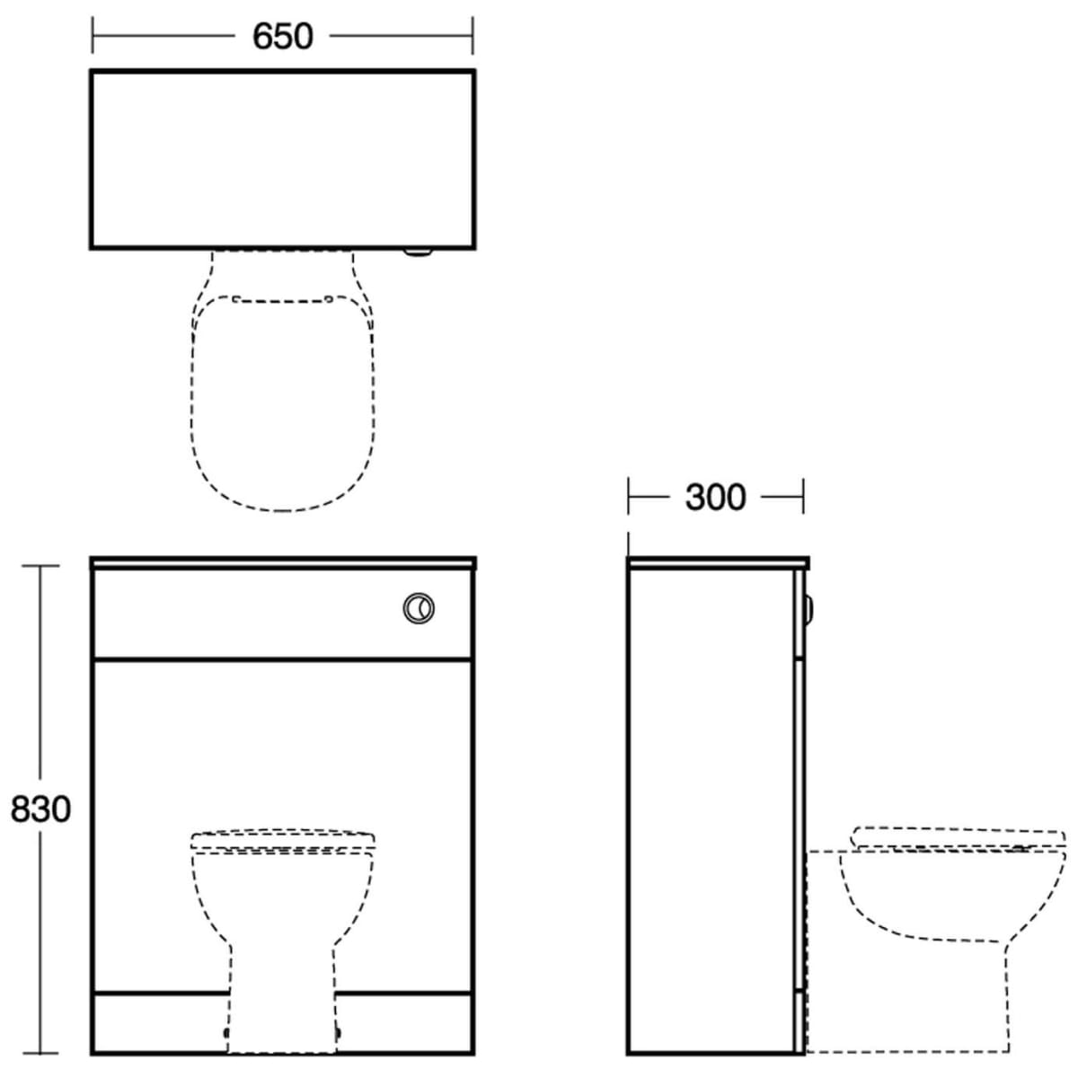 Ideal Standard Tempo Toilet Unit Bathroom