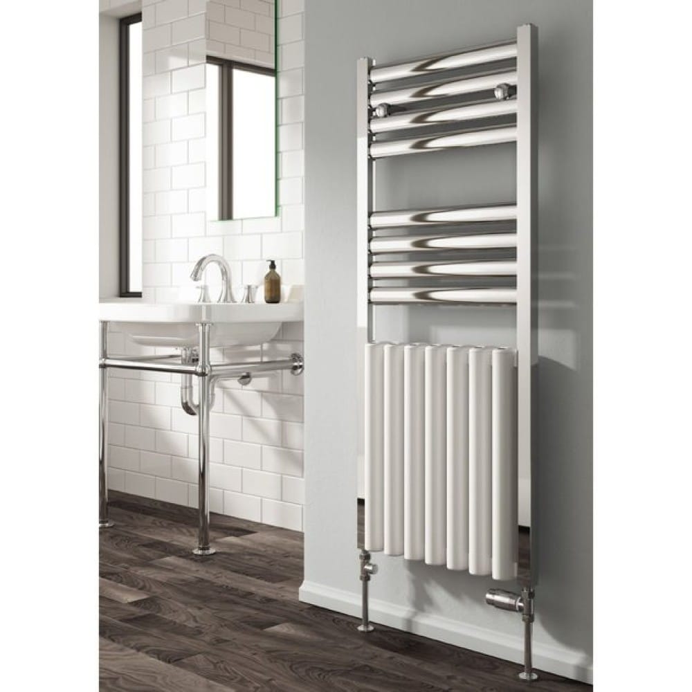 Tall radiator sales towel rail