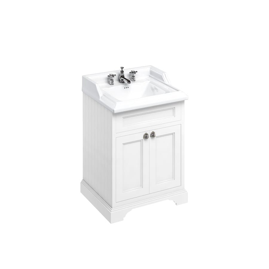 Burlington Freestanding 650mm Vanity Unit with Basin Bathroom