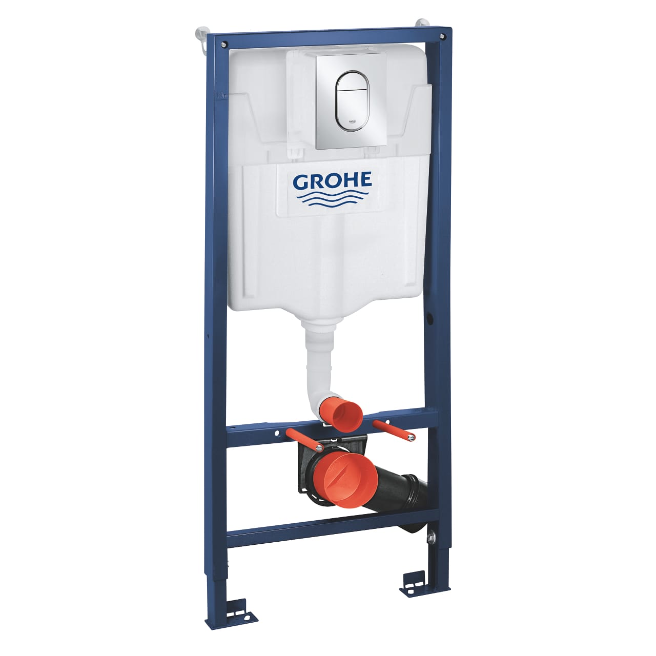 39504000 Grohe Rapid SL 3in1 Wall Hung Toilet Frame Pack With Flush