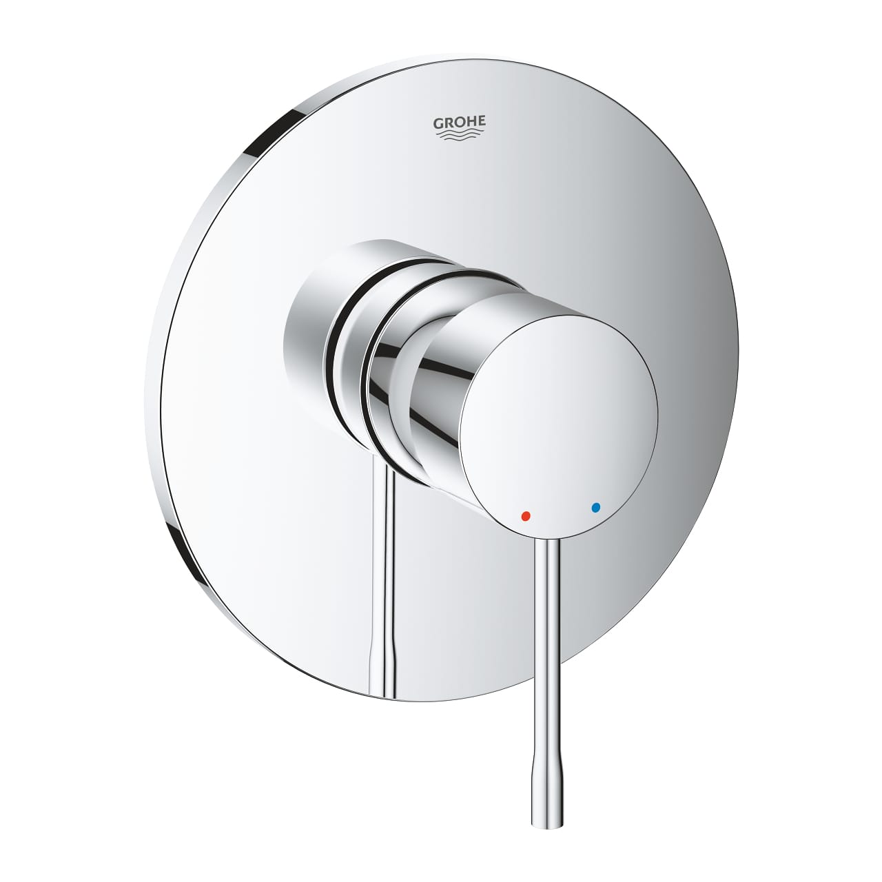 Grohe Essence Concealed Single Lever Shower Mixer Plate Bathroom