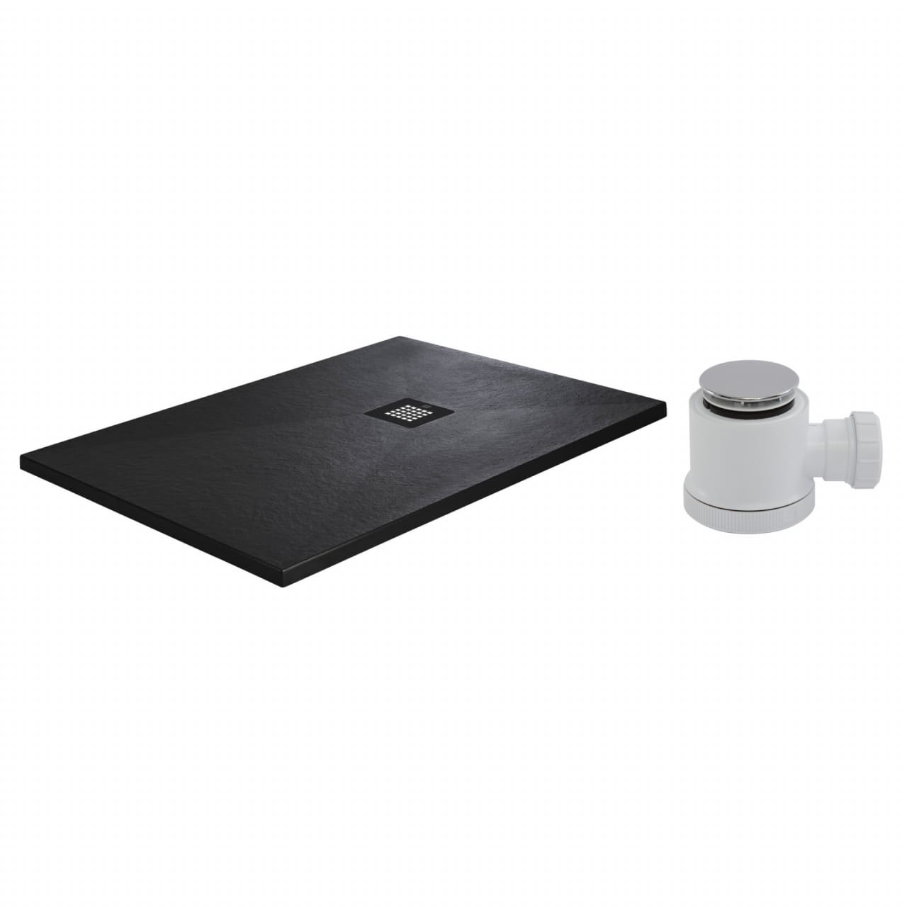 NTL1280010 JTFW Just Trays Natural Rectangular Shower Tray Bathroom