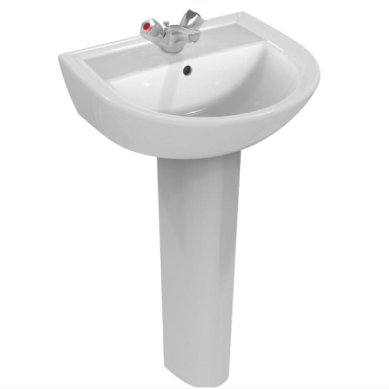 Armitage Shanks Sandringham 21 Pedestal Basin Bathroom
