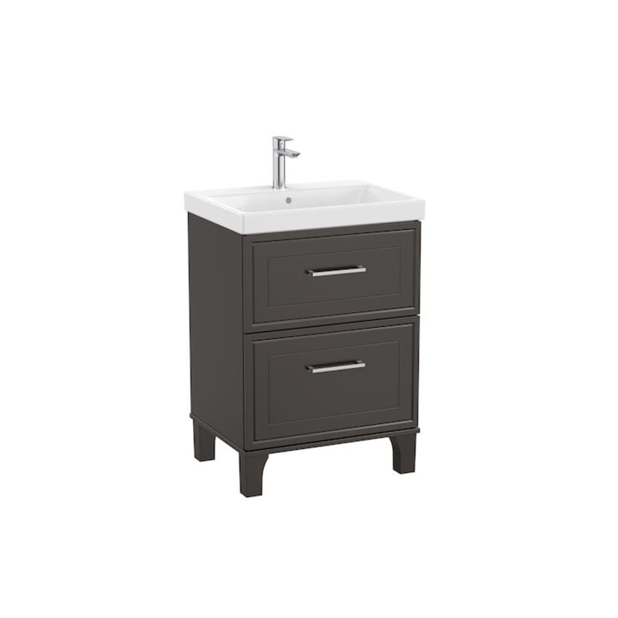 24 inch black online bathroom vanity