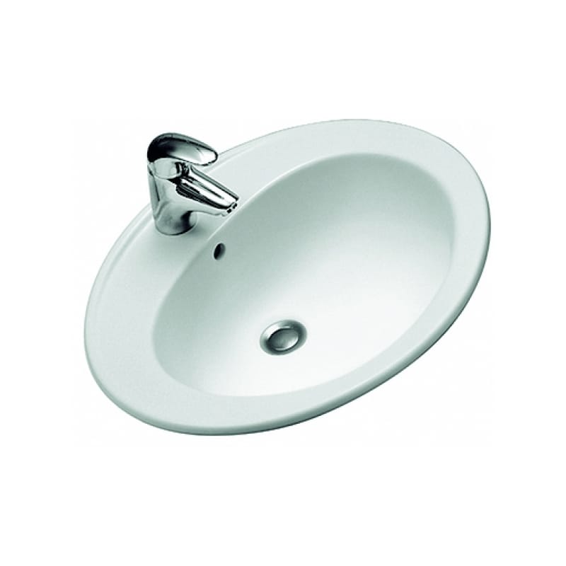 AR4561WH Twyford Alcona Countertop Washbasin Bathroom