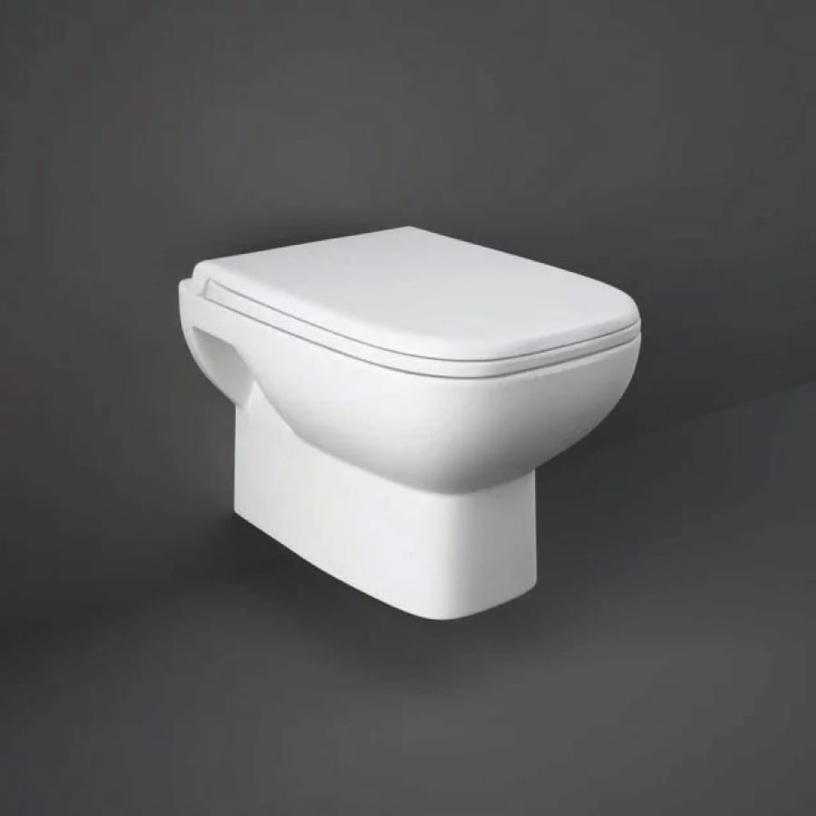 ORIWHPAN/DL RAK Origin Wall Hung Toilet Bathroom