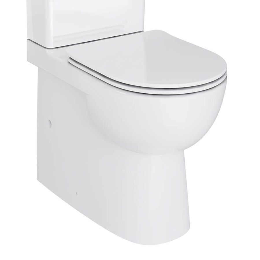 342999100 Roca Debba Rimless Comfort Height Close Coupled Toilet