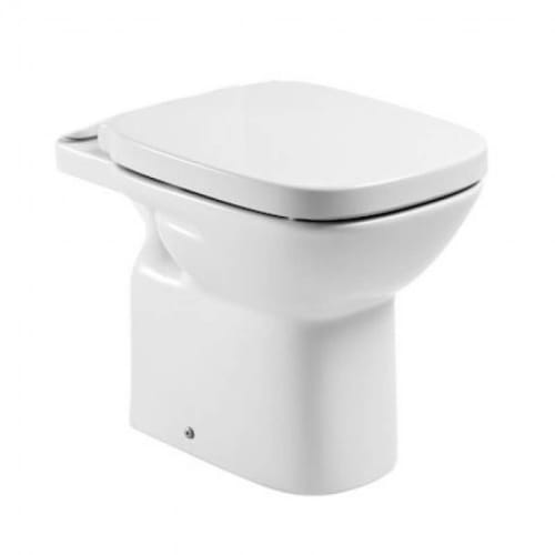 34259B000 Roca Debba Rimless Comfort Height Back to Wall Toilet
