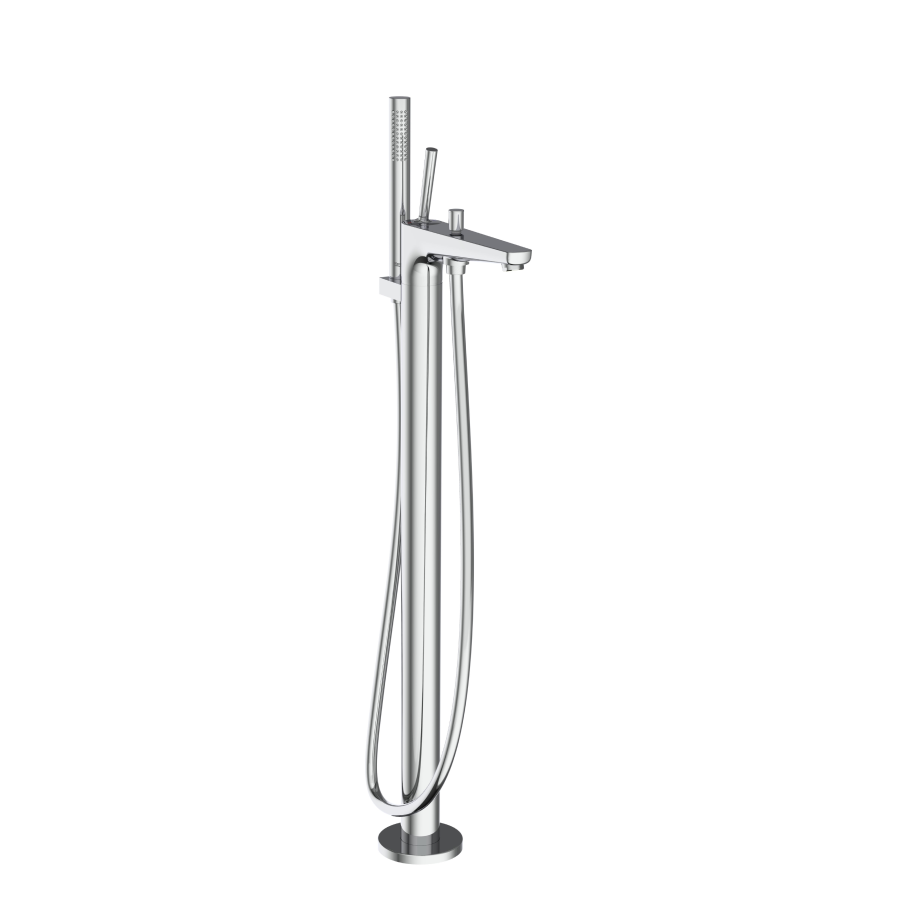 Roca Atlas Shower Mixer Tap With Diverter Chrome From - View #8