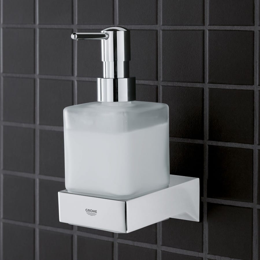40865000 Grohe Selection Cube Glass/Soap Dish Holder Bathroom