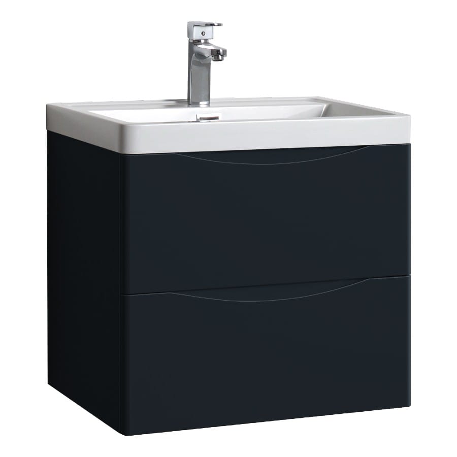 TIS4171 Tailored Bathrooms Naples Smile Wall Hung Vanity Unit and