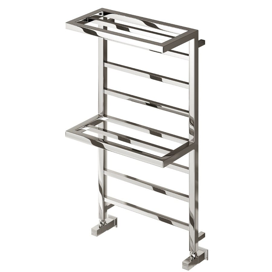 Towel warmer sale with shelf