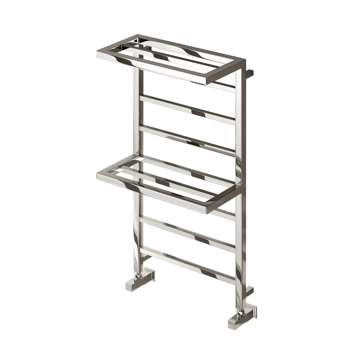 RND EV510 Reina Elvina2 Steel Heated Towel Rail Shelves Bathroom Planet