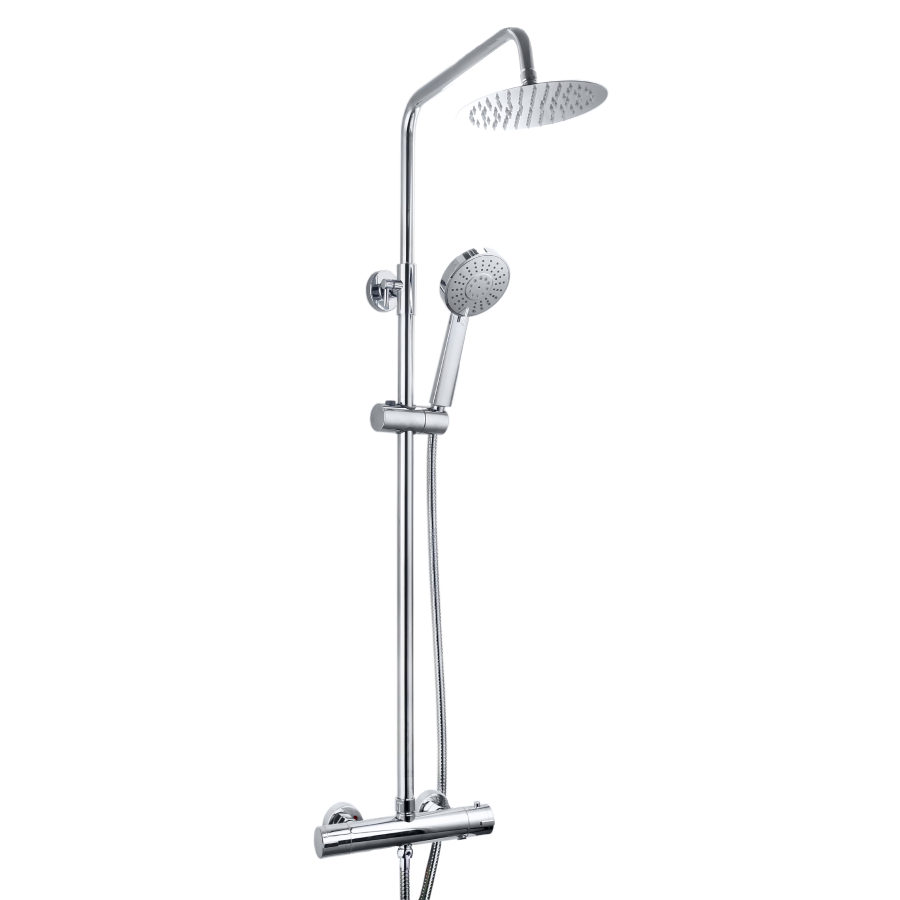Tailored Bathrooms Plumb Essentials Thermostatic Shower Kit Bathroom
