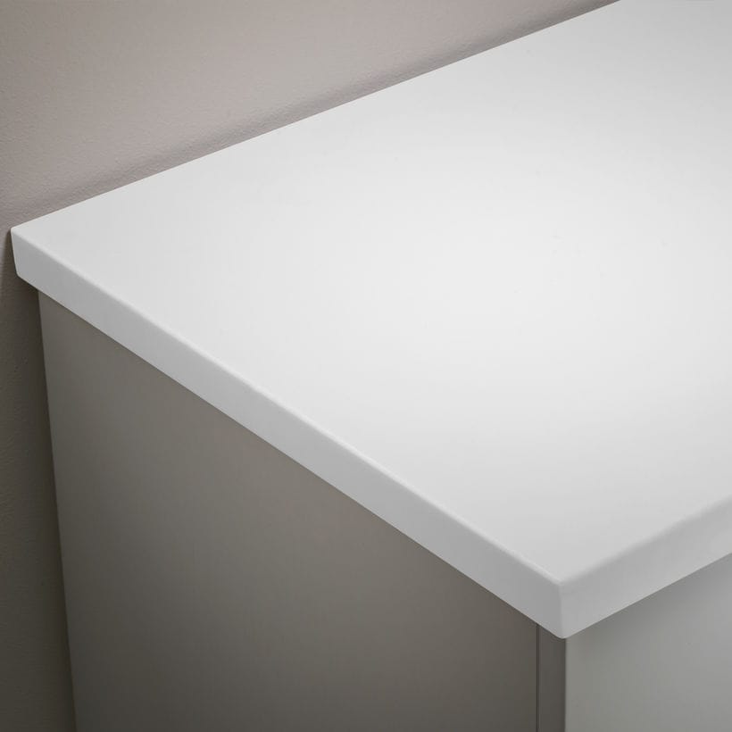 Tavistock Lansdown Marble Worktop & Upstand : Bathroom Planet