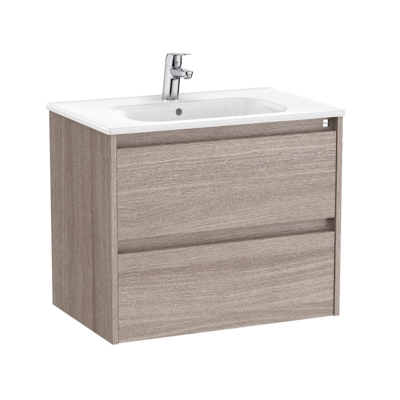 Roca Unik Wallhung Vanity Unit with Two Drawers and Basin