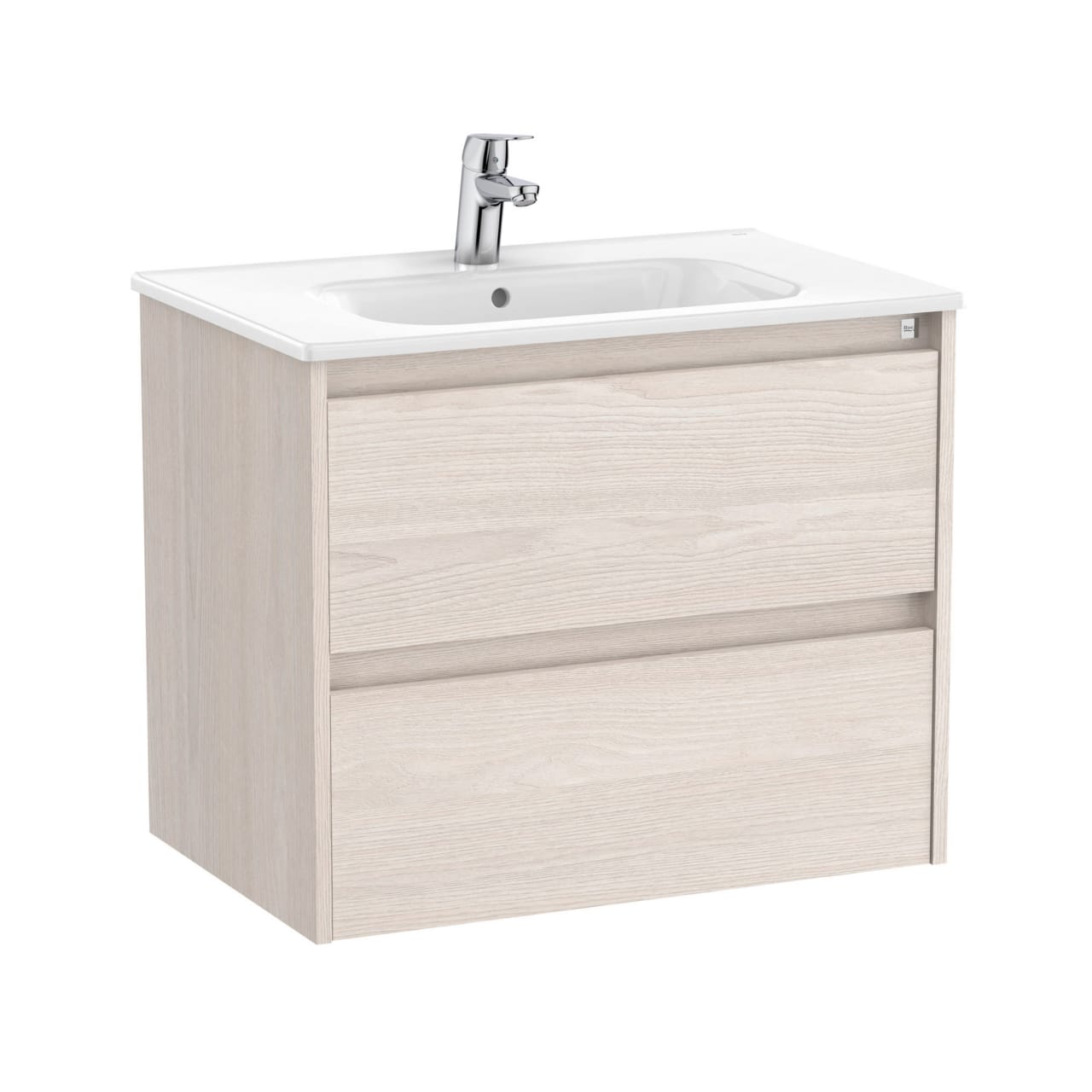 Roca Unik Wallhung Vanity Unit with Two Drawers and Basin
