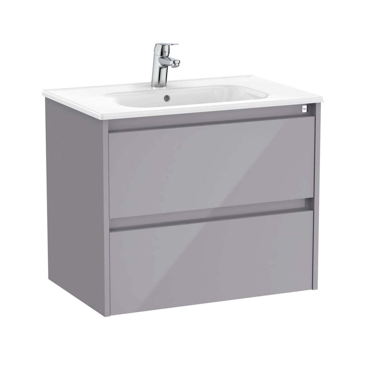 Roca Unik Wallhung Vanity Unit with Two Drawers and Basin