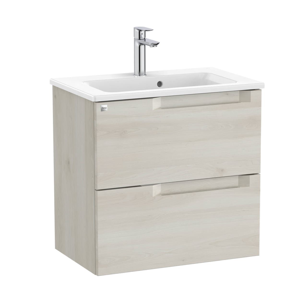 Roca Aleyda Unik Compact Wallhung Vanity Unit with Two Drawers and