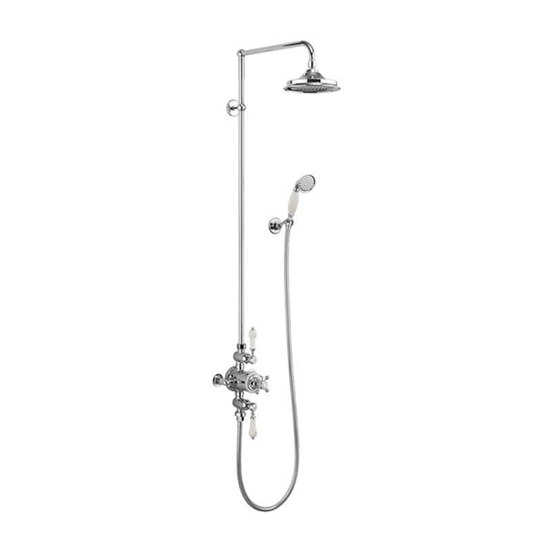 Burlington Avon Dual Outlet Thermostatic Exposed Shower Valve With