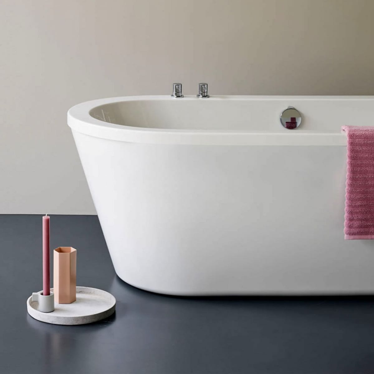 Britton Hoxton Deck Mounted Bath Valve Bathroom