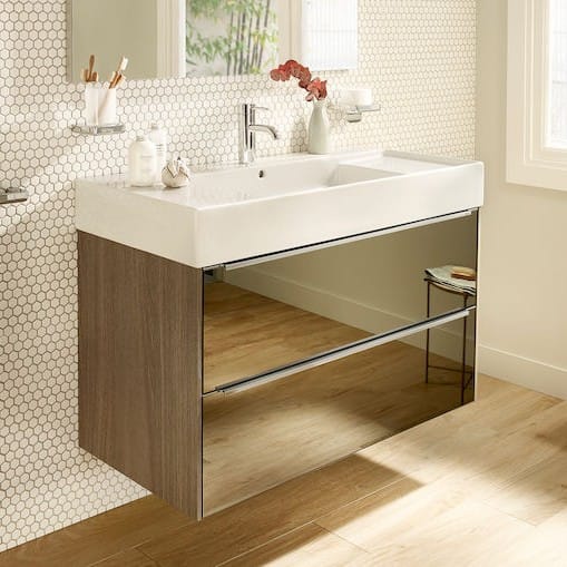 Roca Inspira Wall Hung Vanity Unit With Basin Bathroom