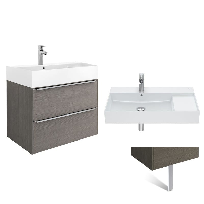 857001402 32752B630 816815339 - Roca Inspira Wall Hung Vanity Unit With ...