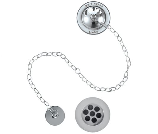 A plug & chain bath waste from Burlington.