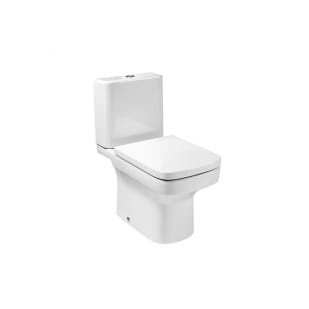 Roca Victoria Horizontal Curved Close Coupled Toilet with Seat SET 37x66,5  - FloBaLi