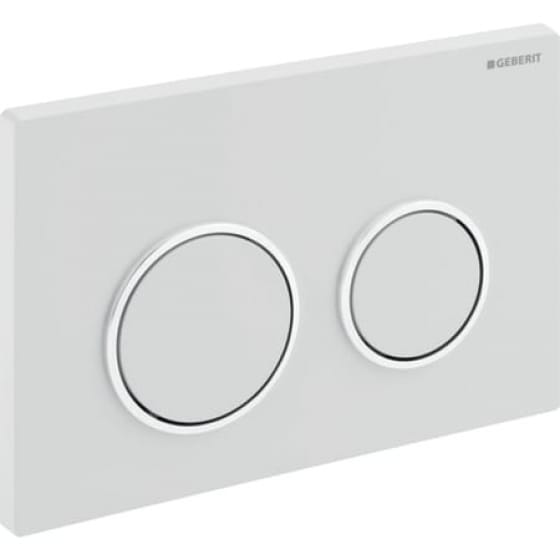 Image of Geberit Omega20 Dual Flush Plate