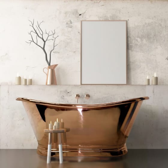 Image of BC Designs Copper Boat Bath